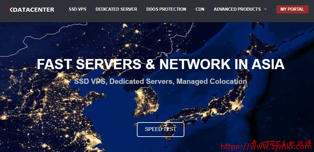 Kdatacenter：韩国 KVM-1GB/100GB SSD/500GB/月付 19 美元