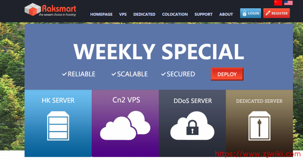 raksmart：美国 cn2 vps+日本 VPS，不限流量，$50/年，KVM/1G 内存/40gSSD/Windows，paypal/支付宝