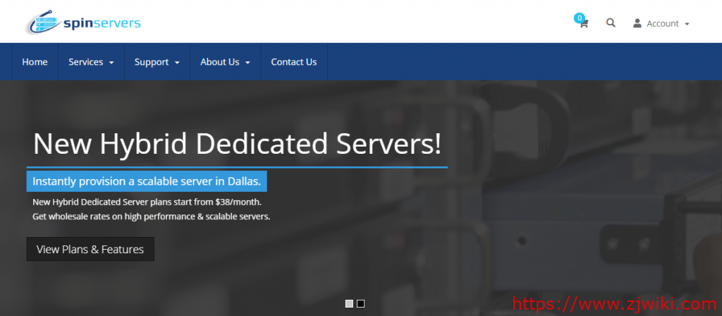 spinservers：$79，30分钟内上机，达拉斯服务器，2*e5-2630L/64g内存/2*960gSSD/10Gbps带宽