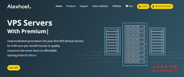 AlexHost：€11.8/年/1.5GB内存/10GB SSD空间/不限流量/100Mbps端口/DDOS/无视版权/KVM/摩尔多瓦