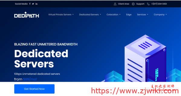 DediPath 全场 vps 五折,1Gbps 不限流量 vps 年付 10 美元起,服务器/云服务器 65 折