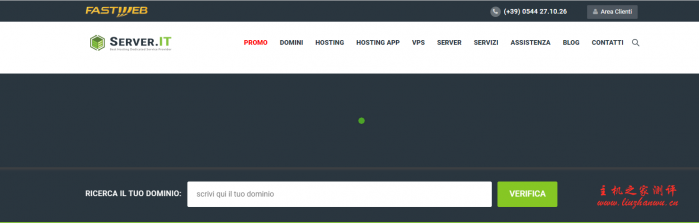 #便宜#Server.IT：1 核/2G/20G SSD/不限流量/100Mbps/意大利/季付€2.97