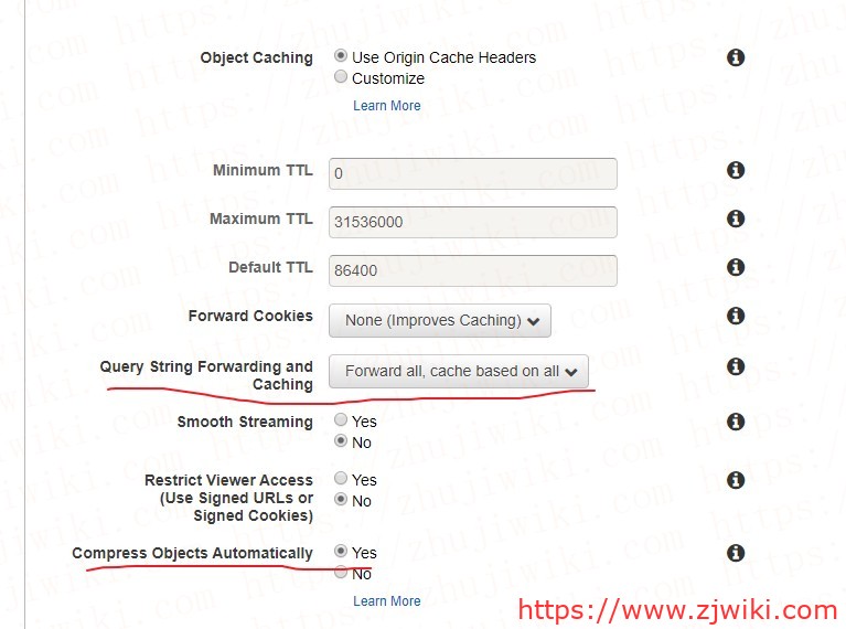 AWS CloudFront（AWS CDN）设置、使用教程；为WordPress加速