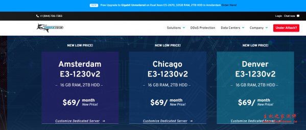 Sharktech：$89/月/E3-1270v2/16GB内存/2TB硬盘/不限流量/1Gbps带宽/DDOS/洛杉矶/芝加哥