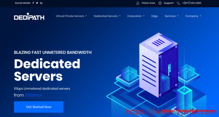 DediPath：全场独服限时8折，E3-1240v2/16G/2T/1Gbps不限流量/月付$44，免费DDOS