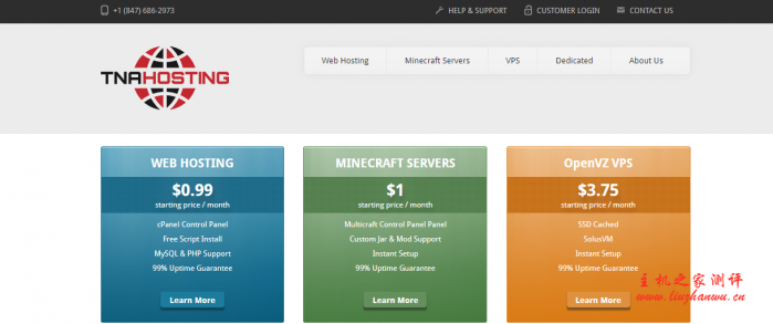 TNAHosting：$15/年/1GB内存/15GB SSD空间/5TB流量/1Gbps端口/KVM/芝加哥