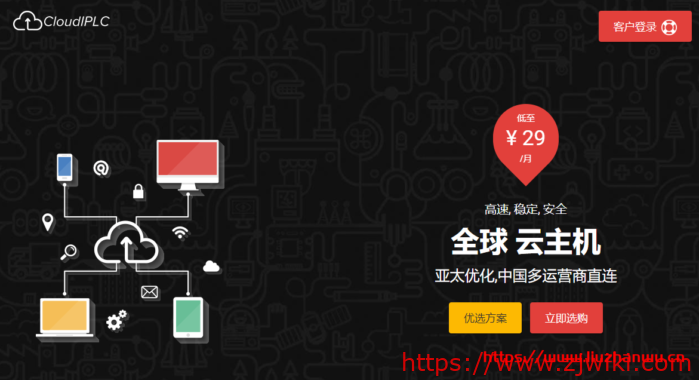 CloudIPLC：泉州CN2 VDS特价，1H/1G/20G-HDD/4TB@100M，年付5399元