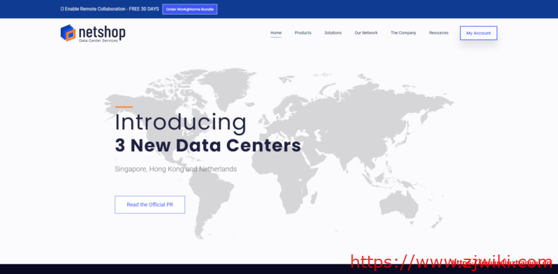 NetShop ISP：€6.99/月/512MB内存/20GB空间/300GB流量/50Mbps端口/KVM/新加坡