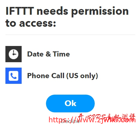Google Voice保号教程之IFTTT 定时拨打GV号码