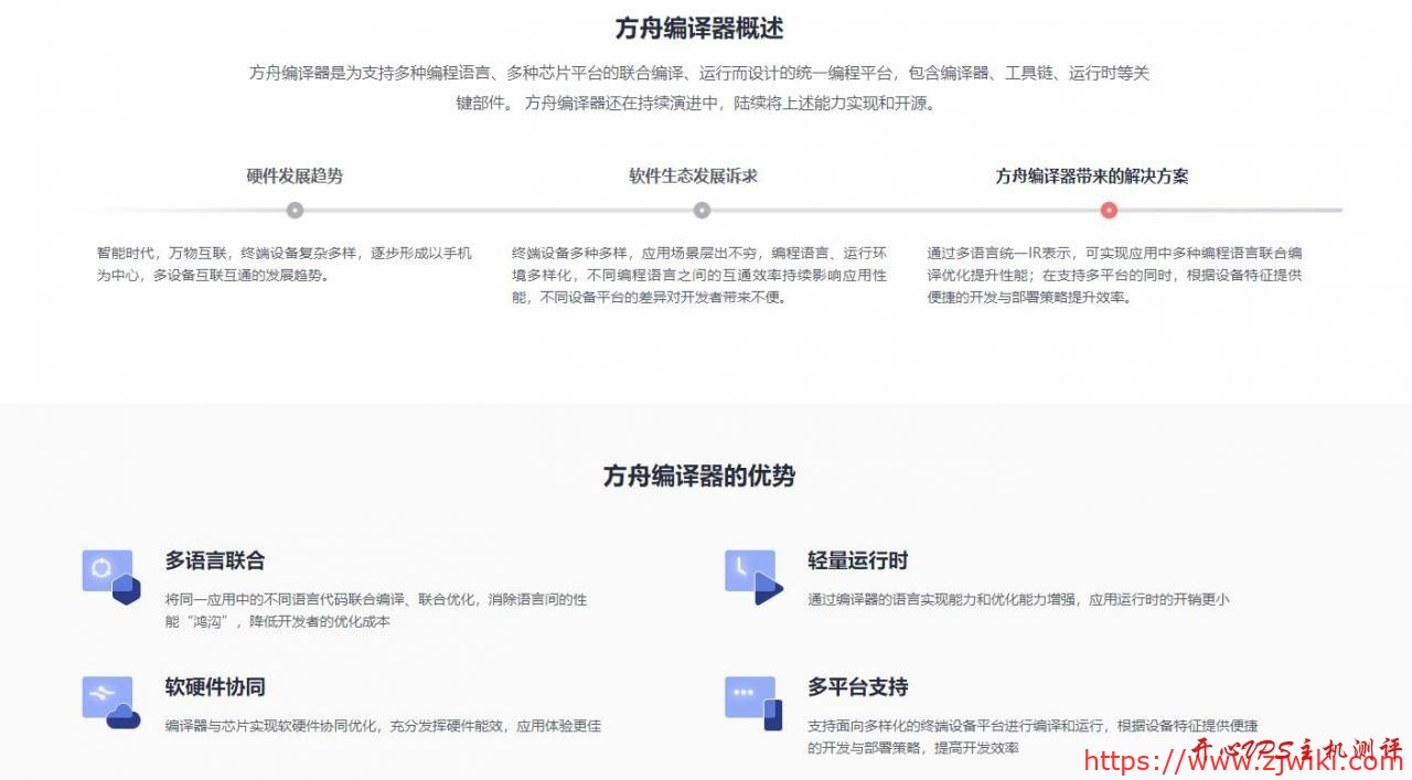 华为方舟编译器开源官网上线，免费开放框架源码
