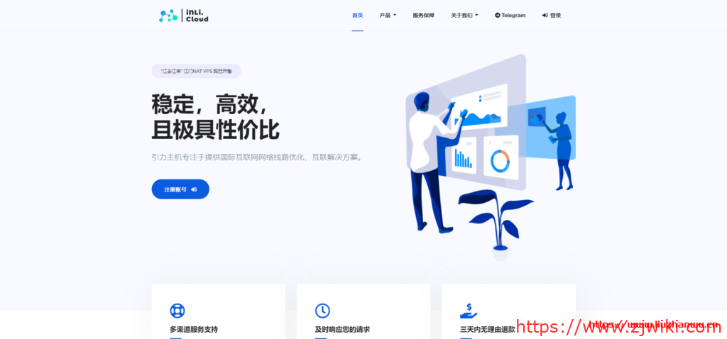 引力主机：跨年盛典全场8.8折_国内大带宽NAT VPS_移动/联通200Mbps中转VPS服务器