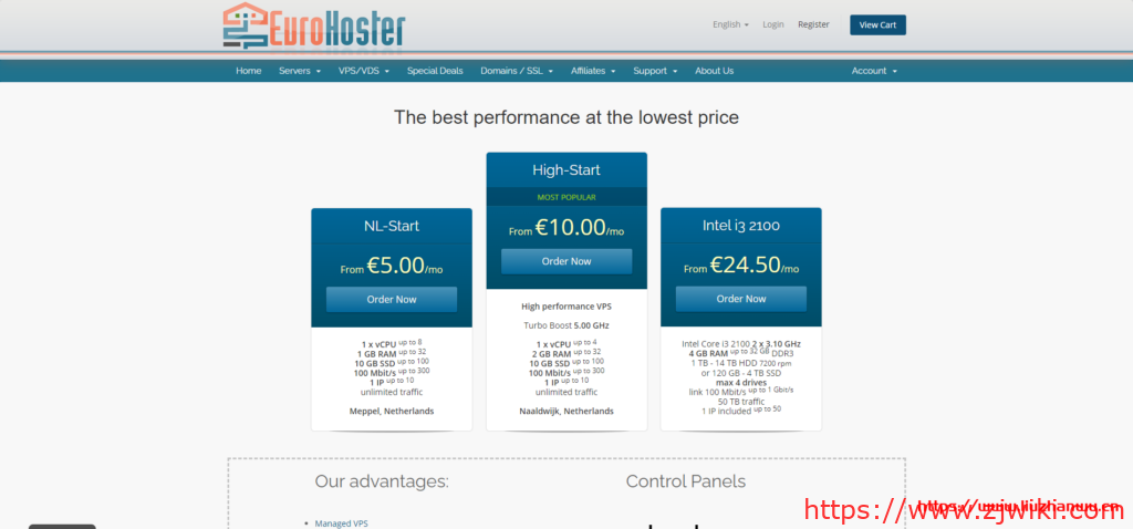 EuroHoster：E-2146G/32G/2*480G SSD/50T流量/1Gbps/8IP/西班牙马德里/月付$148