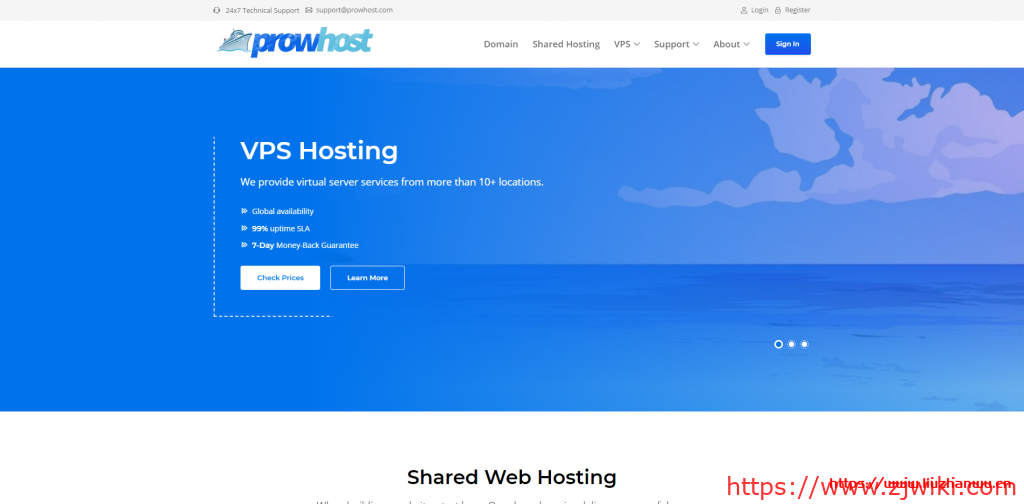 ProwHost：$3.99/月/512MB内存/20GB SSD空间/1TB流量/1Gbps端口/KVM/新加坡/日本/韩国/美国/欧洲等