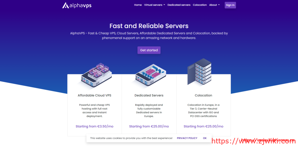 AlphaVPS：128GB-2TB大硬盘VPS年付15欧元起