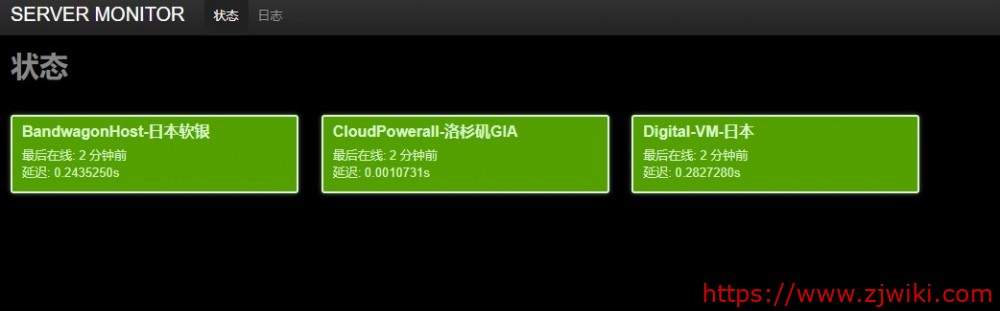 PHP Server Monitor：在线服务器监控，支持ping、端口、自定义字符等
