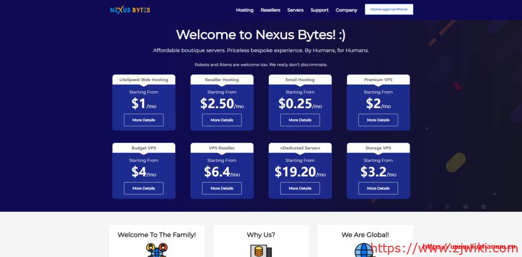 NexusBytes：500G 起步的大硬盘 VPS，英国、美国多地机房，每月$3.2 起，免费 Directadmin 面板