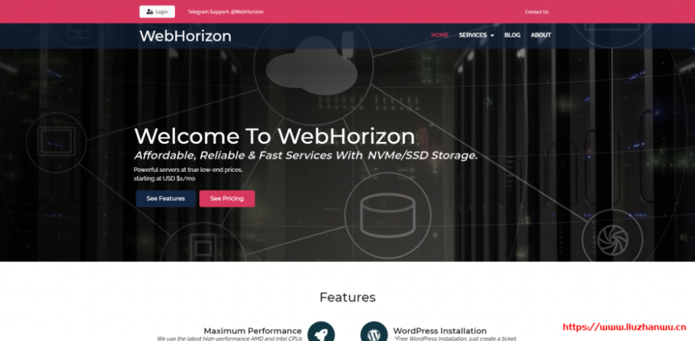 #便宜#webhorizon：1核/256M/4G [email protected]/20端口/NAT/OpenVZ/香港/年付