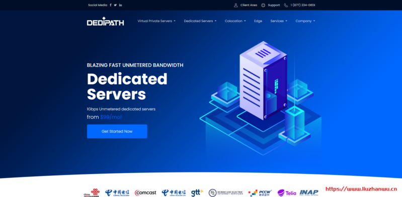DediPath：全场VPS、hybrids、独服五折优惠，洛杉矶G口不限流量