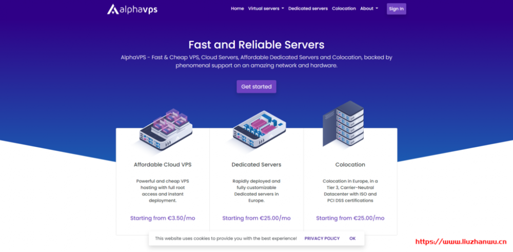 AlphaVPS：1TB 大硬盘 VPS 月付 5 欧元起，AMD EYPC+NVMe 系列 VPS 月付 3.99 欧元起