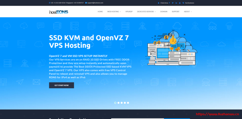 hostEONS美国VPS促销：洛杉矶、达拉斯、纽约机房，1Gbps带宽免费升级至10Gbps，Free Blesta License授权+Windows server 2019授权 hostEONS美国VPS促销：洛杉矶、达拉斯、纽约机房，1Gbps带宽免费升级至10Gbps，Free Blesta License授权+Windows server 2019授权