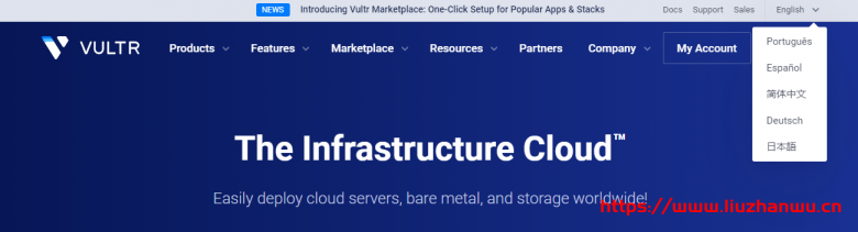 Vultr：中文版官网上线，按小时计费VPS，包月5元，随时换IP，注册送100美元