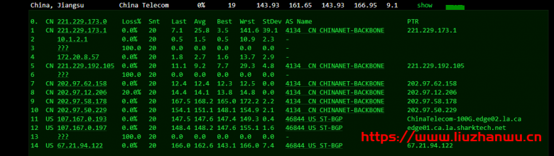 Sharktech：9/月/2*E5-2678v3/64GB内存/1TB NVMe硬盘/不限流量/1Gbps-10Gbps带宽/DDOS/洛杉矶机房简单测评