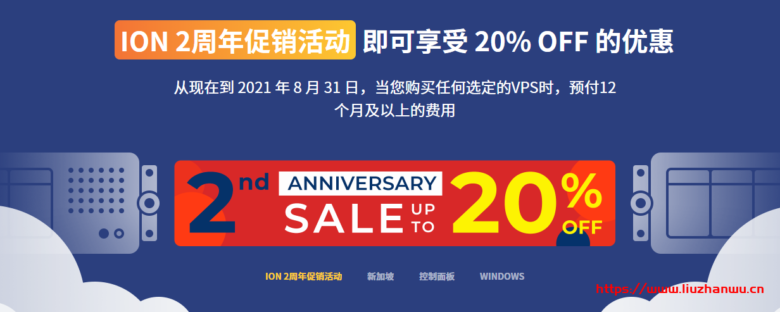 ion cloud：新加坡数据中心CN2 GIA网络云服务器简单测评