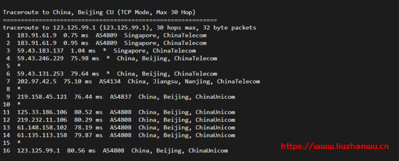 ion cloud：新加坡数据中心CN2 GIA网络云服务器简单测评