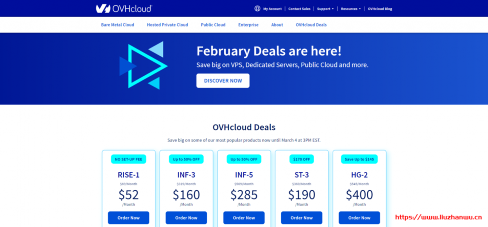 OVH：最新优惠，有独服、VPS 等；有新加坡，1 年及以上合同期性价比高