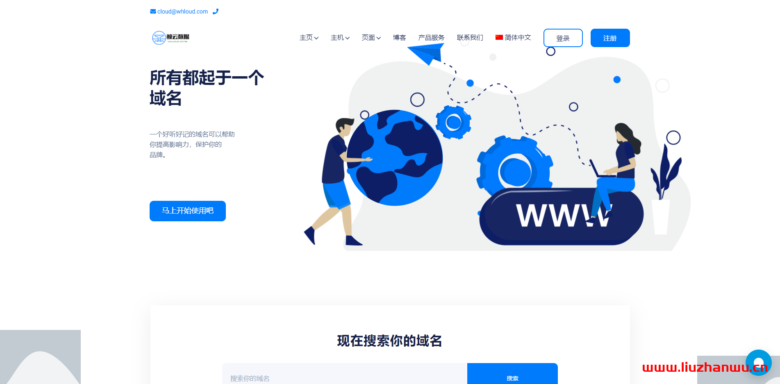 WHloud：/月/1GB内存/20GB SSD空间/不限流量/50Mbps端口/KVM/韩国，XYZ/PW 域名促销均.5美元起