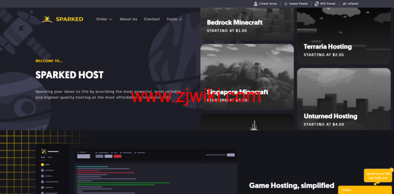 sparkedhost：万圣节优惠，首月最低5折优惠，AMD Ryzen高性能VPS首月起，英特尔cpu首月.8起