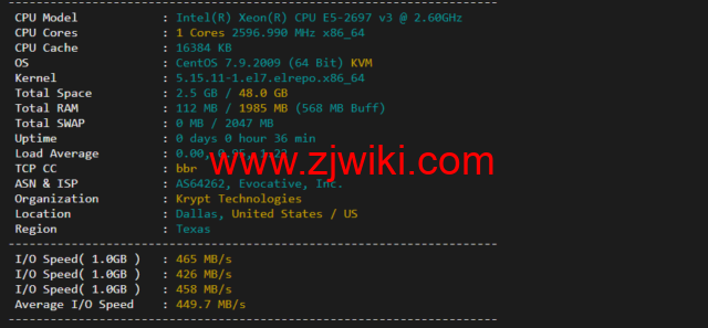 iON：美国便宜vps，达拉斯机房，1核/2G内存/50G SSD硬盘/2TB流量/1G端口，月付起，简单测评