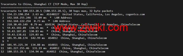 华纳云：cn2 gia+AS9929，美国云服务器简单测评