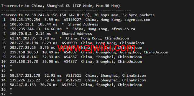 华纳云：cn2+bgp线路，香港云服务器测评
