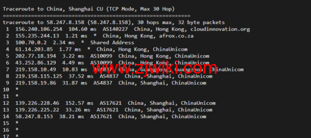 华纳云：香港(独立)服务器（10M带宽cn2），简单测评