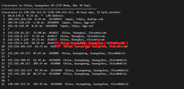 raksmart：日本云服务器，大陆优化网络（部分地区cn2，as4837回国），简单测评