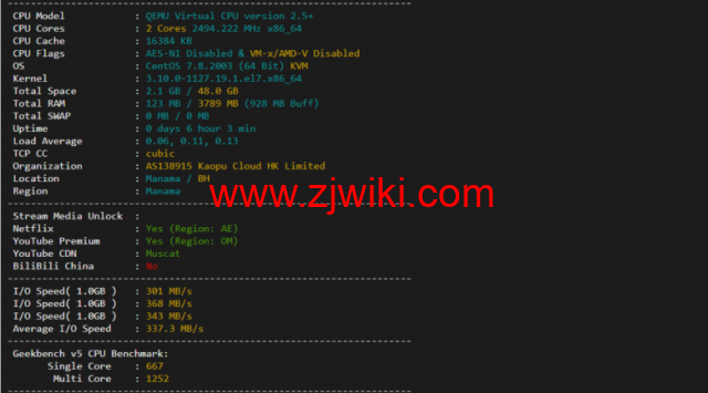 lightnode：阿联酋迪拜VPS，1核/2G内存/50G硬盘/1000GB流量，月付.71，解锁流媒体/小时计费，简单测评