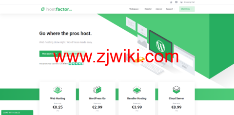 HostFactor：便宜vps，九折促销，1核/1G内存/20GB SSD硬盘/不限流量，8.1美元/月起，可选Windows/40G DDOS防御，俄罗斯/美国/罗马尼亚/摩尔多瓦等机房
