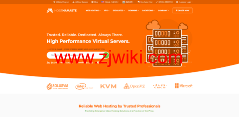 Hostnamaste：1核/1G/30G硬盘/1T/1Gbps/1IP/多国机房/OpenVZ 7，年付起