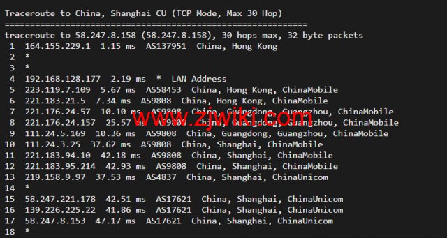 无忧云：香港葵湾机房vps，三网优化，1核/1G内存/50G硬盘/5G DDOS防御，月付45元起，附简单测评