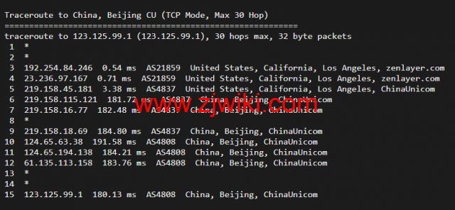 搬瓦工：DC8 ZNET（USCA_8），洛杉矶机房简单测评