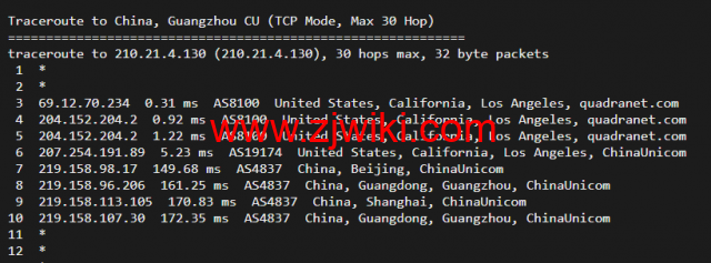 搬瓦工：DC2 QNET（USCA_2）美国洛杉矶 QuadraNet 机房，简单测评