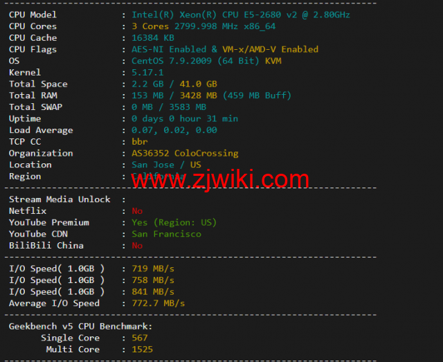 RackNerd：圣何塞VPS，1核/1G内存/12G硬盘/1TB流量/1Gbps带宽，年付.88起，简单测评