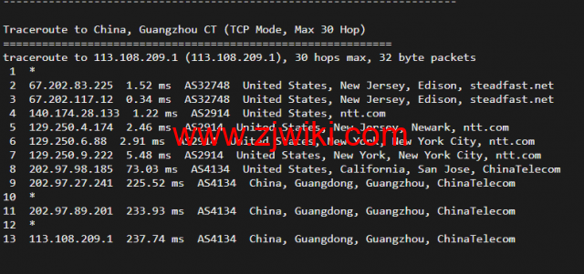 搬瓦工：美国新泽西机房 New Jersey（USNJ）普通线路，简单测评