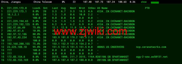 斯巴达(SpartanHost)：西雅图机房高防vps，AMD Ryzen 5950X KVM VPS（电信联通AS4837回程，移动直连），简单测评
