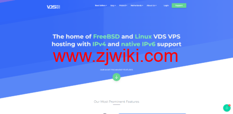 vds6：意大利vps，1核/512M内存/10G硬盘/1TB流量/1Gbps带宽，.99/季，另有保加利亚/乌克兰/荷兰/波兰机房可选