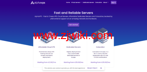 AlphaVPS：保加利亚大硬盘VPS，1核/512M内存/128G HDD硬盘/500G流量/1Gbps带宽，€15/年起