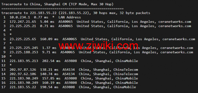 10gbiz：洛杉矶VPS云服务器（CN2 GIA）线路，简单测评
