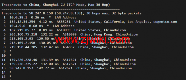 10gbiz：洛杉矶CU2 VIP云服务器（CU2 VIP）线路，简单测评