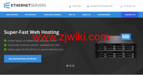 EtherNetservers：美国便宜独立服务器，E3-1240 v2/16G内存/2 TB HDD or 256 GB SSD硬盘/不限流量/1Gbps带宽，.95/月起，提供免费DirectAdmin授权